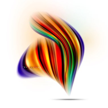 Sıvı sıvı karıştırma renkler konsepti üzerine açık gri renkli, dalga ve girdap eğrisi akışı satır, trendy soyut düzeni şablonu iş sunumu, app duvar kağıdı başlık sayfası, poster veya duvar kağıdı için