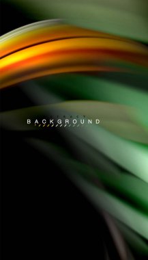 Sıvı renk arka plan, siyah, renkli mermer veya plastik dalga doku zemin, çok renkli şablonu için iş veya teknoloji sunu veya web broşür kapak üzerinde sıvı tasarım bükülmüş