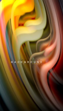 Sıvı renk arka plan, siyah, renkli mermer veya plastik dalga doku zemin, çok renkli şablonu için iş veya teknoloji sunu veya web broşür kapak üzerinde sıvı tasarım bükülmüş