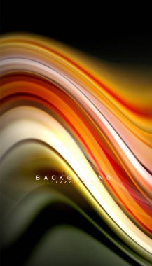 Sıvı renk arka plan, siyah, renkli mermer veya plastik dalga doku zemin, çok renkli şablonu için iş veya teknoloji sunu veya web broşür kapak üzerinde sıvı tasarım bükülmüş