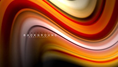 Sıvı renk arka plan, siyah, renkli mermer veya plastik dalga doku zemin, çok renkli şablonu için iş veya teknoloji sunu veya web broşür kapak üzerinde sıvı tasarım bükülmüş