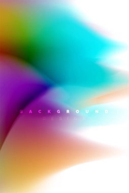 Holografik boya patlama tasarım, akışkan akışı, renkli fırtına renkler. Sıvı karıştırma renkler hareket kavramı, Modern arka plan düzeni şablonu iş sunumu, app duvar kağıdı afiş için