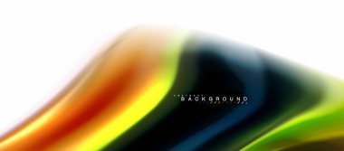 Sıvı sıvı karıştırma renkler konsepti üzerine açık gri renkli, eğri akışı, trendy soyut düzeni şablonu iş veya teknoloji sunu veya web broşür kapak için duvar kağıdı