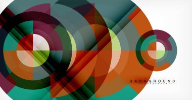 vektör arka plan daire