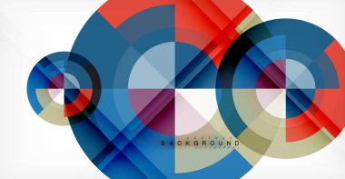 vektör arka plan daire