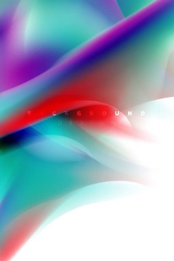 Holografik boya patlama tasarım, akışkan akışı, renkli fırtına renkler. Sıvı karıştırma renkler hareket kavramı, Modern arka plan düzeni şablonu iş sunumu, app duvar kağıdı afiş için