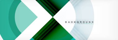 Vektör dairesel geometrik arka plan