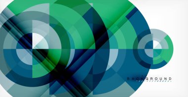 vektör arka plan daire