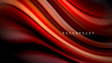 Sıvı renk arka plan, siyah, renkli mermer veya plastik dalga doku zemin, çok renkli şablonu için iş veya teknoloji sunu veya web broşür kapak üzerinde sıvı tasarım bükülmüş