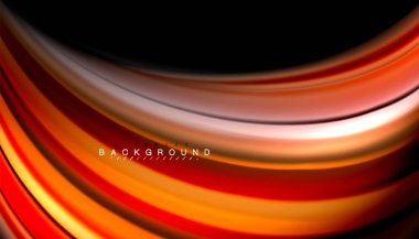 Sıvı renk arka plan, siyah, renkli mermer veya plastik dalga doku zemin, çok renkli şablonu için iş veya teknoloji sunu veya web broşür kapak üzerinde sıvı tasarım bükülmüş