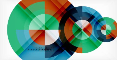 vektör arka plan daire