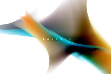 Holografik akışkan akışı, renkli sıvı karıştırma renkler hareket kavramı renkler