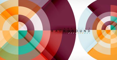 vektör arka plan daire