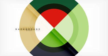 vektör arka plan daire