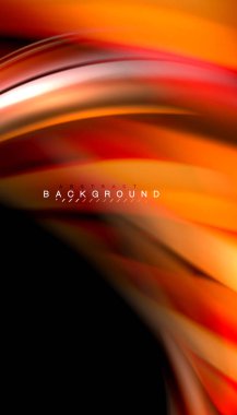 Sıvı renk arka plan, siyah, renkli mermer veya plastik dalga doku zemin, çok renkli şablonu için iş veya teknoloji sunu veya web broşür kapak üzerinde sıvı tasarım bükülmüş