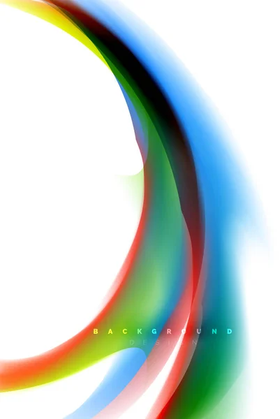 Diseño holográfico de la explosión de la pintura, flujo de colores fluidos, tormenta colorida. Liquid mezcla de colores concepto de movimiento, plantilla de diseño abstracto de fondo de moda para la presentación de negocios, banner de fondo de pantalla de aplicación — Vector de stock