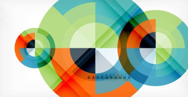 vektör arka plan daire