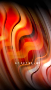 Sıvı renk arka plan, siyah, renkli mermer veya plastik dalga doku zemin, çok renkli şablonu için iş veya teknoloji sunu veya web broşür kapak üzerinde sıvı tasarım bükülmüş