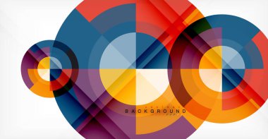 vektör arka plan daire