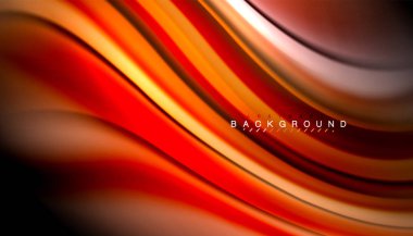 Sıvı renk arka plan, siyah, renkli mermer veya plastik dalga doku zemin, çok renkli şablonu için iş veya teknoloji sunu veya web broşür kapak üzerinde sıvı tasarım bükülmüş