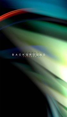 Sıvı renk arka plan, siyah, renkli mermer veya plastik dalga doku zemin, çok renkli şablonu için iş veya teknoloji sunu veya web broşür kapak üzerinde sıvı tasarım bükülmüş