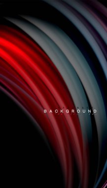 Sıvı renk arka plan, siyah, renkli mermer veya plastik dalga doku zemin, çok renkli şablonu için iş veya teknoloji sunu veya web broşür kapak üzerinde sıvı tasarım bükülmüş