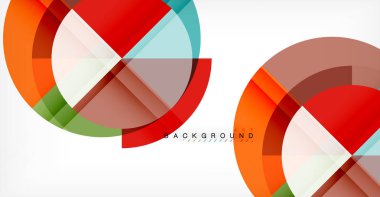 vektör arka plan daire