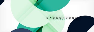 Daire arka plan, geometrik şekil