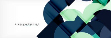 Daire arka plan, geometrik şekil