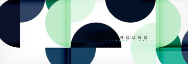 Daire arka plan, geometrik şekil