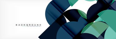 Daire arka plan, geometrik şekil