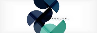 Daire arka plan, geometrik şekil