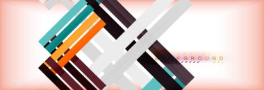 Renk çizgili ve çizgiler, geometrik arka plan