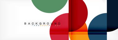 Daire arka plan, geometrik şekil