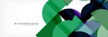 Yarı daire arka plan, modern geometrik desen tasarım. İş veya teknoloji tanıtım tasarım şablonu, broşür veya el ilanı desenli veya geometrik web afiş