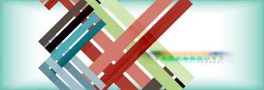 Satır arka plan, vektör modern şablonu