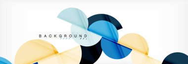 Daire arka plan, geometrik şekil