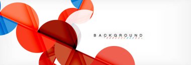 Daire arka plan, geometrik şekil