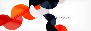 Daire arka plan, geometrik şekil