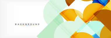 Daire arka plan, geometrik şekil