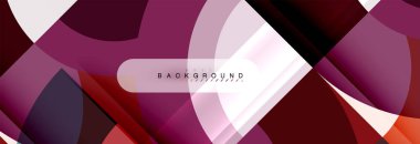 Vektör dairesel geometrik arka plan