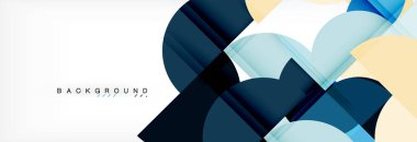 Daire arka plan, geometrik şekil