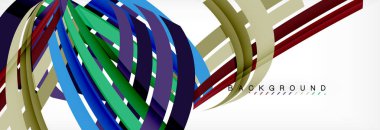 Satır arka plan, vektör modern şablonu