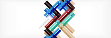 Satır arka plan, vektör modern şablonu