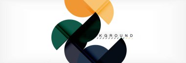 Daire arka plan, geometrik şekil