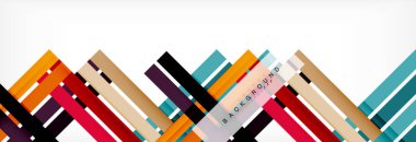 Renk çizgili ve çizgiler, geometrik arka plan