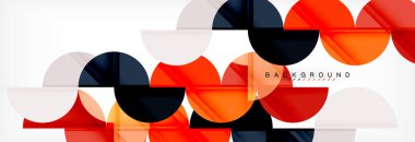 Daire arka plan, geometrik şekil