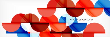 Daire arka plan, geometrik şekil