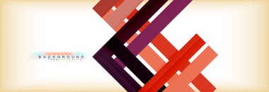 Satır arka plan, vektör modern şablonu