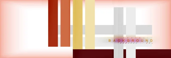 Rayures et lignes de couleur, fond abstrait géométrique — Image vectorielle